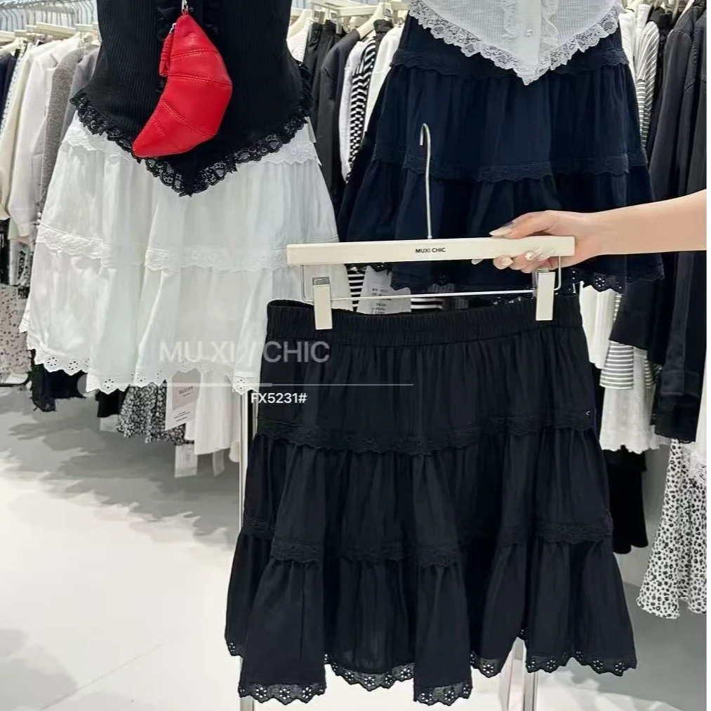 【菲菲家】新款洋气百搭甜美短裙5231