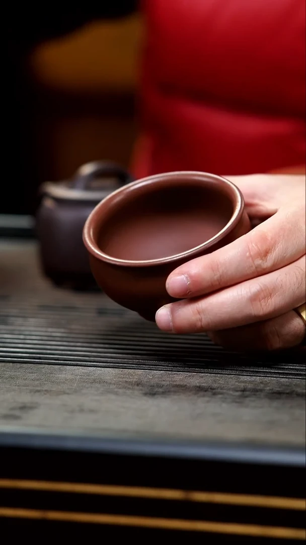 【闪购商品】紫砂茶壶15-底槽清小罗汉杯100cc