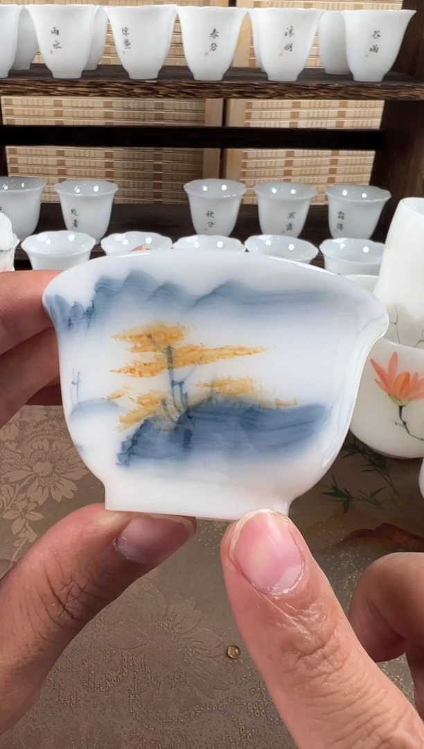 高岭瓷土茶具单品上新