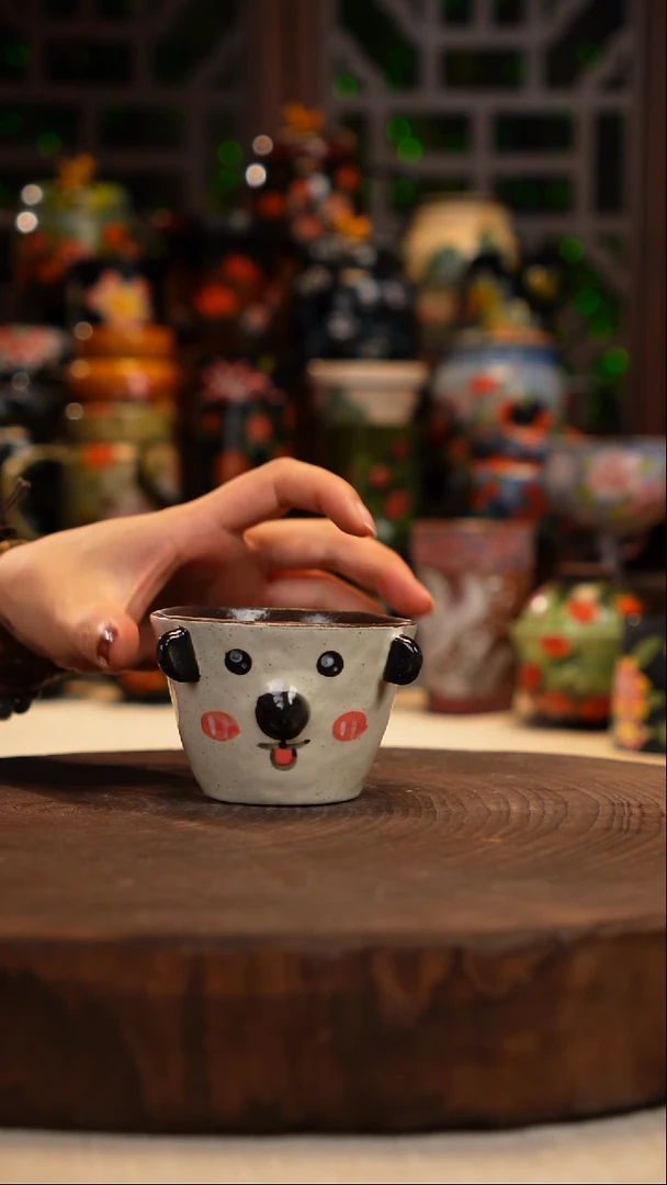 油画   手绘釉下彩