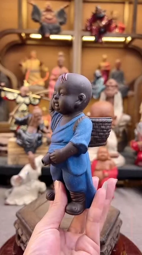 紫砂茶宠器闵茶宠摆件
