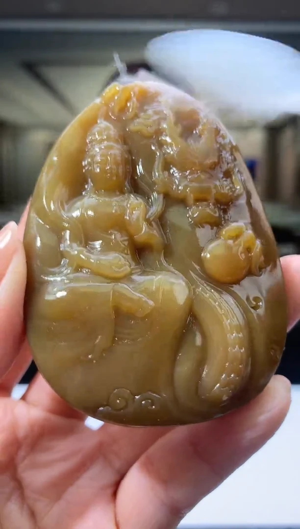 颈饰未镶嵌和田玉110475多样性发一