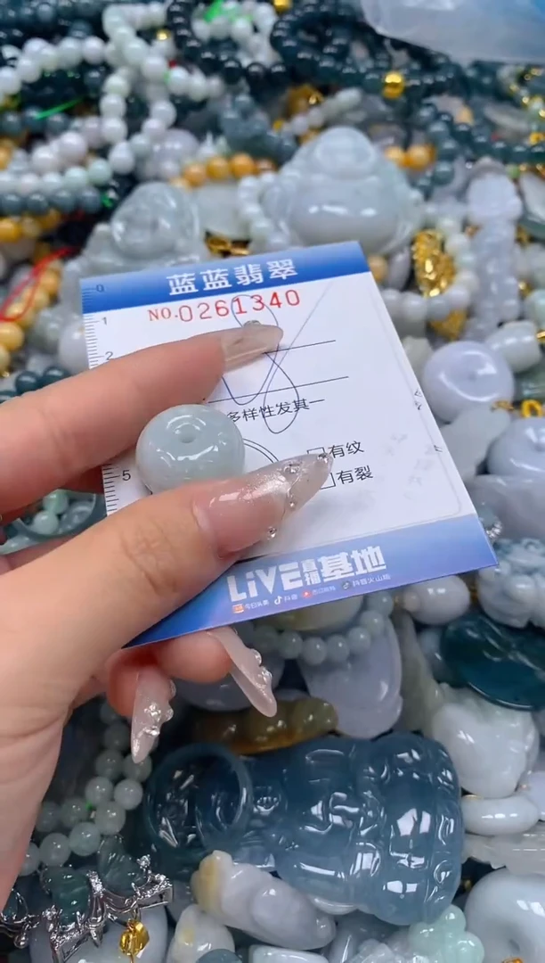 翡翠未镶嵌颈饰闪购0261340