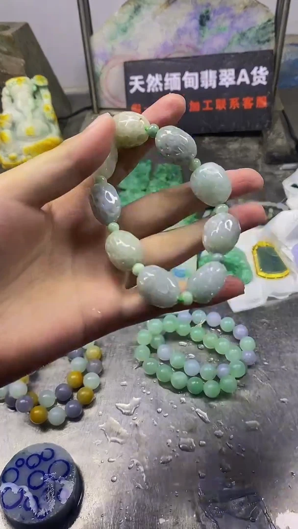 裸石翡翠天然缅甸翡翠A货986