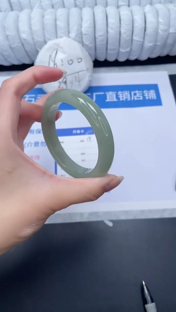 未镶嵌手镯石英质玉A19-59.3D