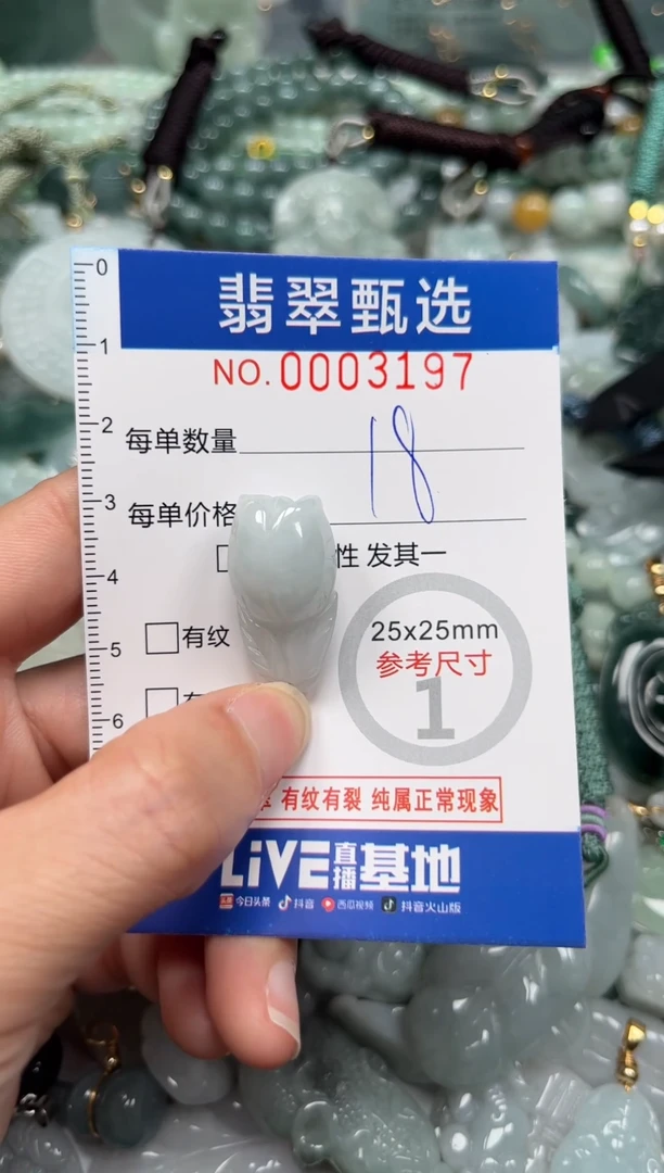 【闪购商品】翡翠颈饰未镶嵌00..3197