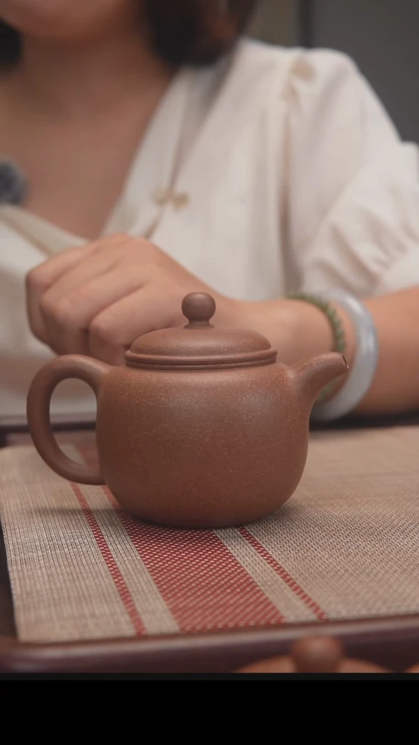 茶壶紫砂桃花泥匏尊200cc