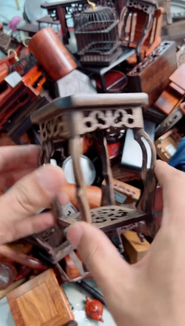 木100底座花架摆件处理