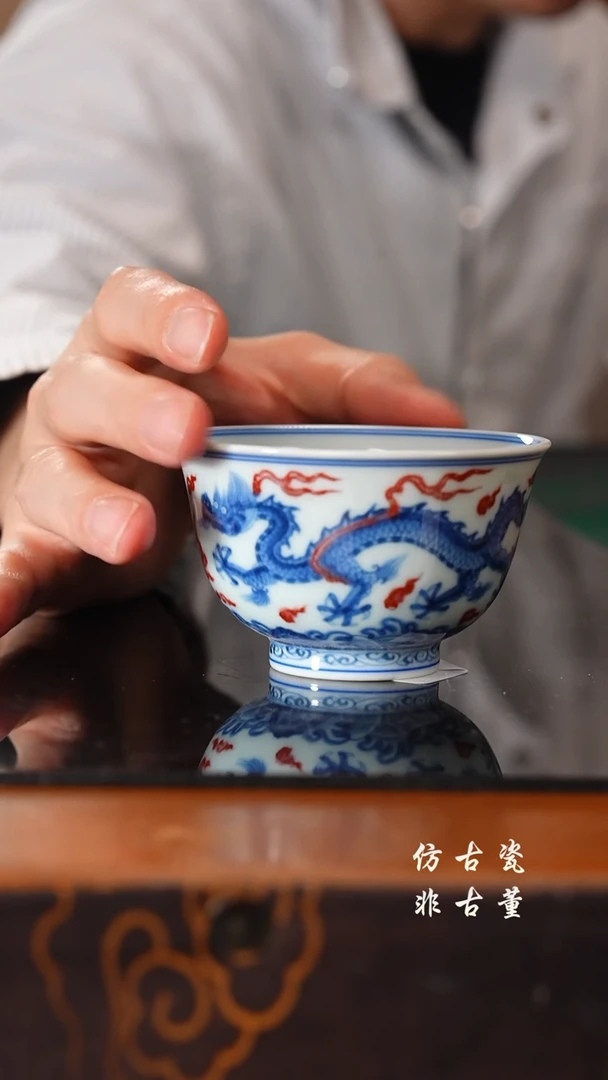 杯手工瓷器，每只不同