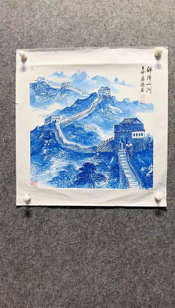 国画张敬-2平尺-国画作品