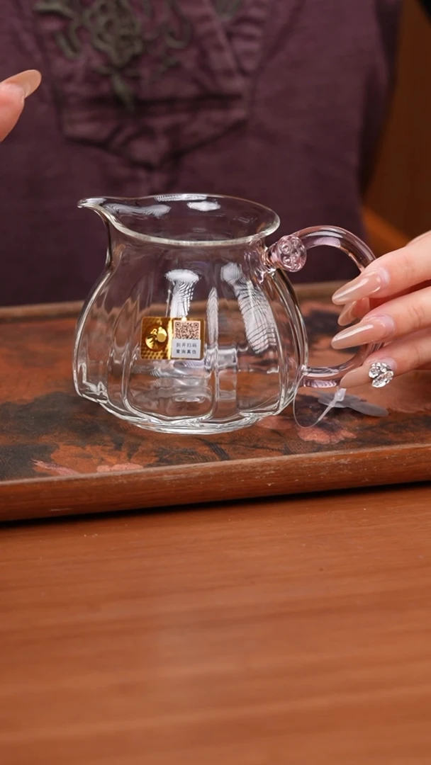 【闪购商品】禾器/晶彩莲君茶海/浅粉/专版