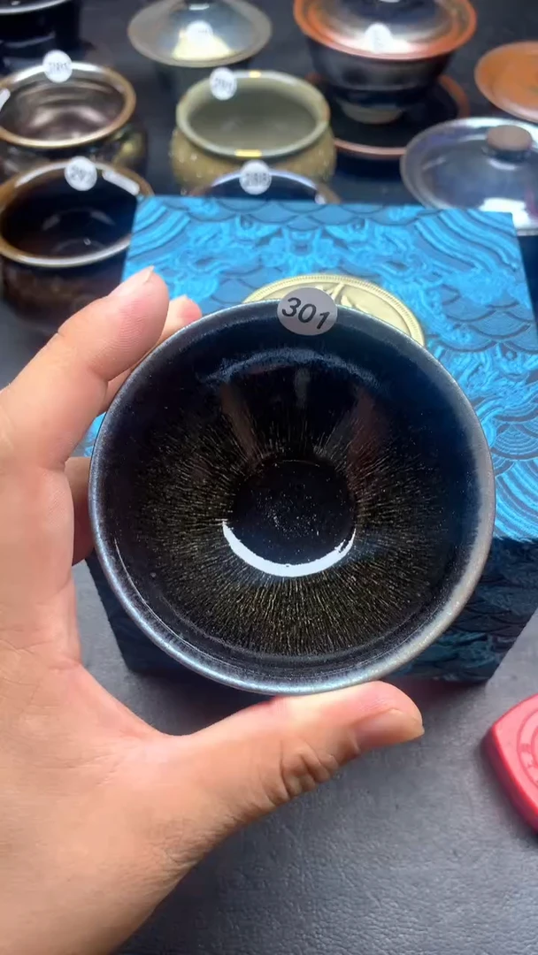 茶盏黑瓷精选茶器301