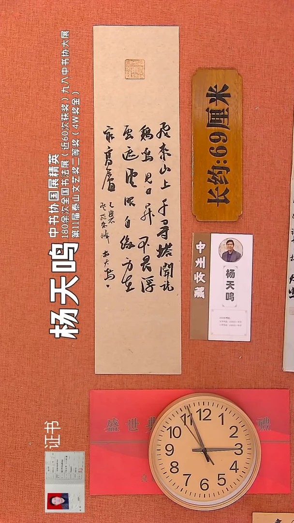 【闪购商品】书法83        杨天鸣书法作品