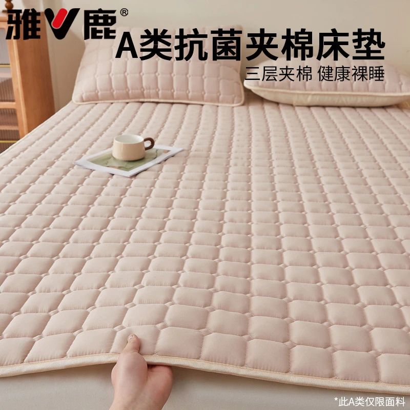 大豆夹棉床褥床垫加厚软垫家用卧室榻榻米垫宿舍单人租房床护垫子
