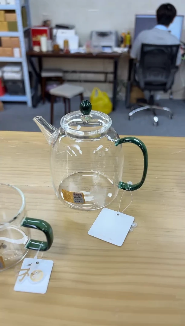 禾器宴辰壶墨绿色+禾器清禾杯一个装