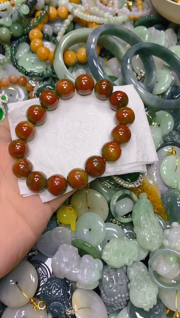 颈饰未镶嵌翡翠13mm