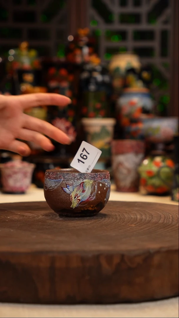 油画  手绘釉下彩167