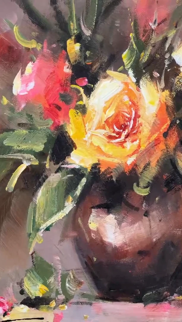 油画陶宗健-30cm*40cm-油画作品