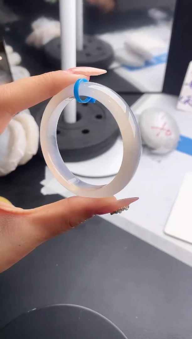 未镶嵌手镯石英质玉z142-B50+