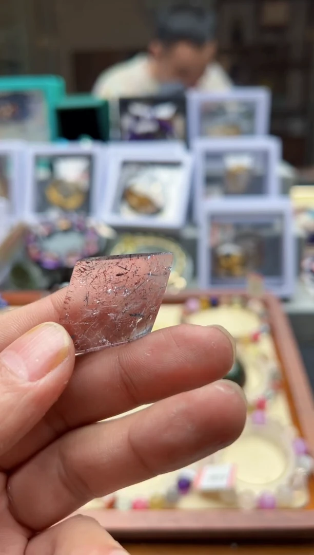 吊坠(不含链)未镶嵌水晶烟花超七吊坠打孔编绳002