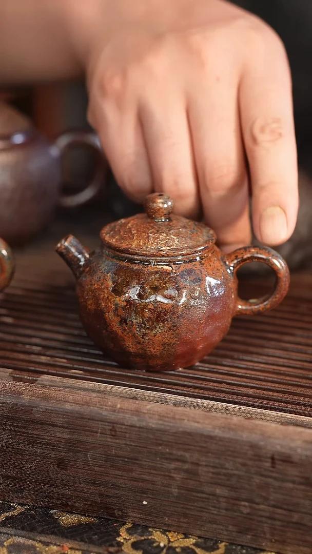 茶壶紫砂原矿手工制作37号