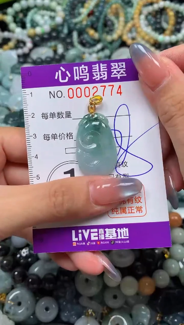 颈饰未镶嵌翡翠闪购002774