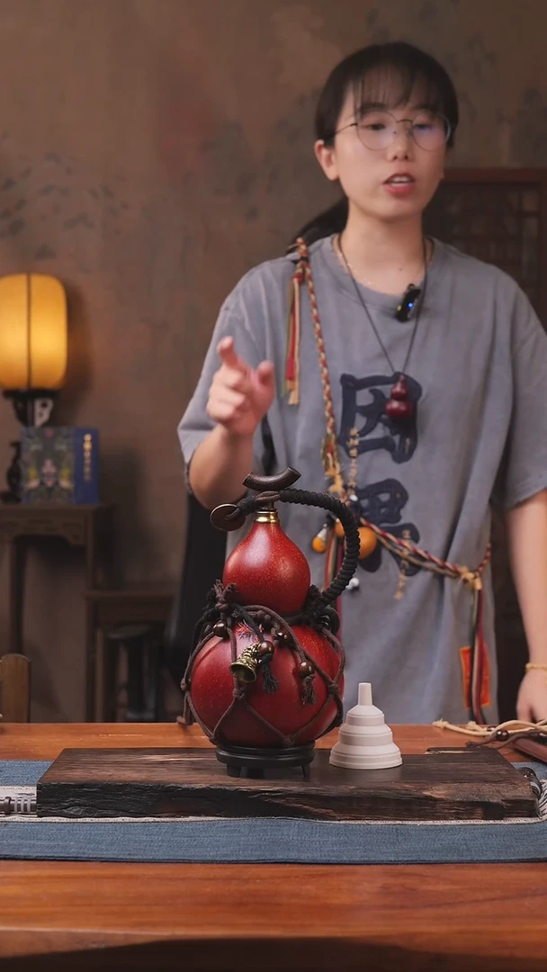 1578号精品大漆葫芦防腐防渗装水茶酒