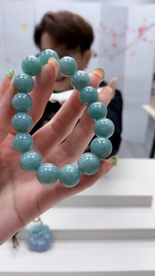 未镶嵌定制翡翠5159ry-毛货手串138
