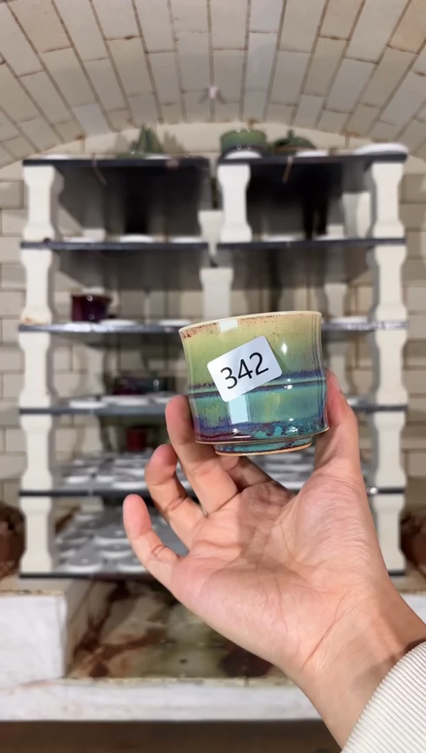 摆件精品窑变钧瓷茶器