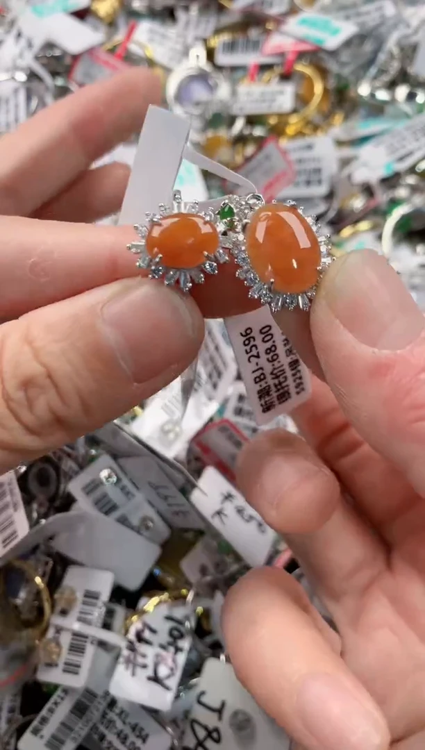银S925镶嵌戒指翡翠333    8
