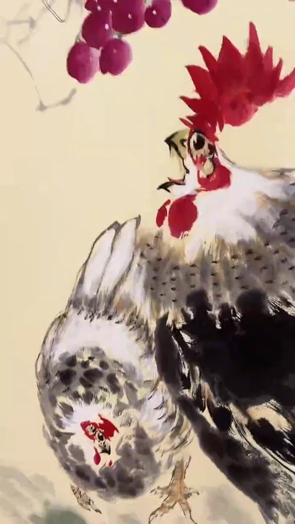 国画李纲-4平尺-花鸟国画