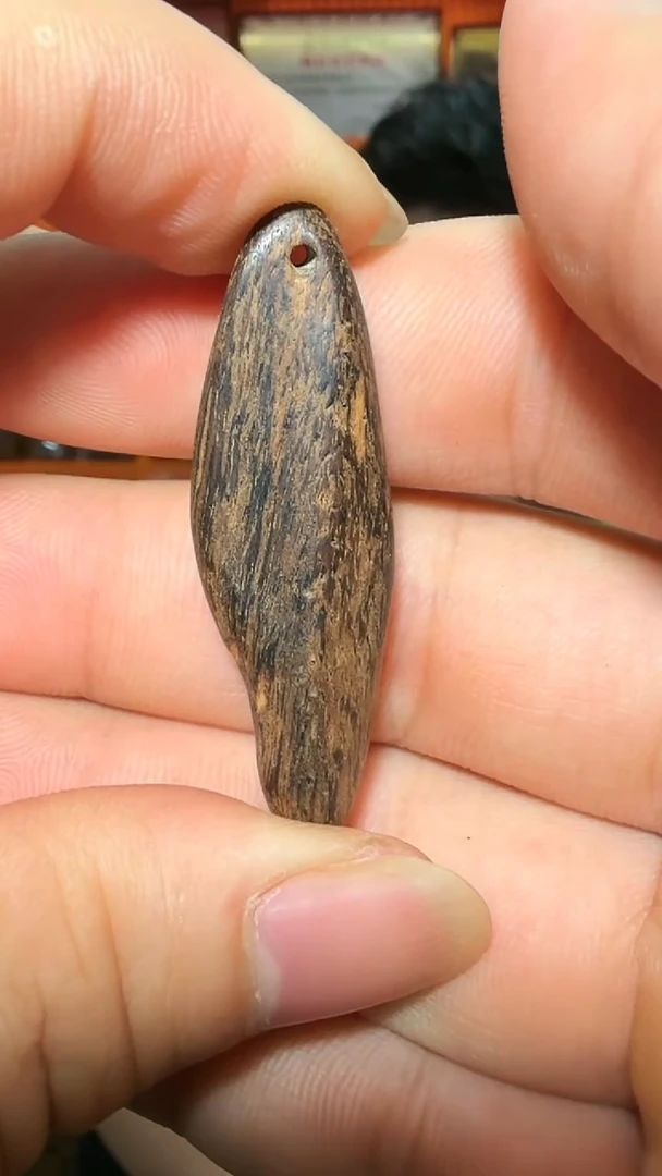 沉香吊坠38号沉水红土多样性发一