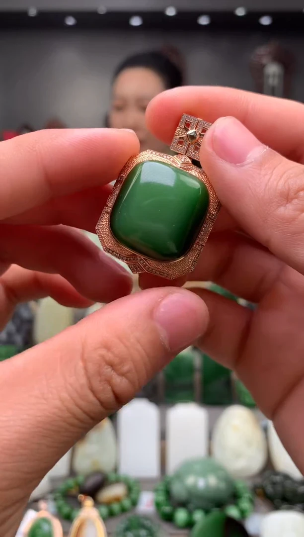 【闪购商品】和田玉挂件未镶嵌戒指