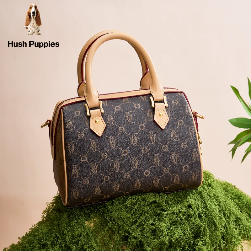 暇步士女款包包时尚单肩包波士顿包百搭小众经典手提包HA-1472396