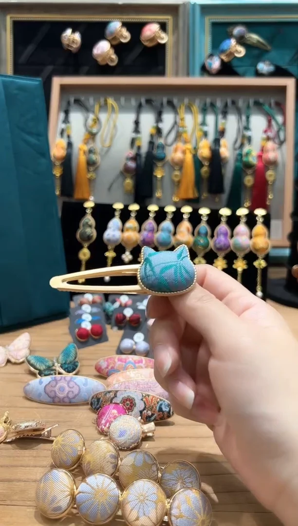 【闪购商品】【孤品车3.3】春和景明猫头鸭嘴夹