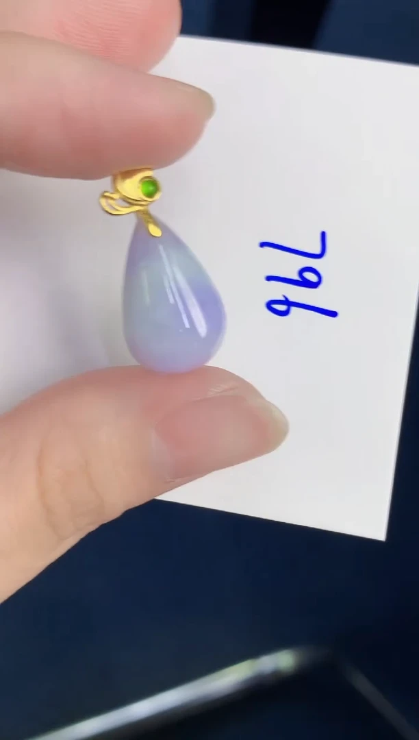 颈饰未镶嵌翡翠天然翡翠缅甸A货