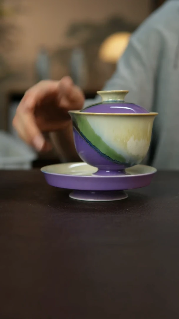 杯景德柴烧手作多人瑕疵