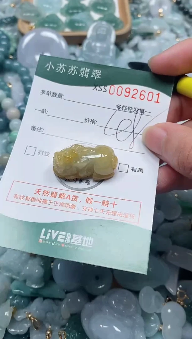 【闪购商品】翡翠颈饰未镶嵌闪购商品0092601