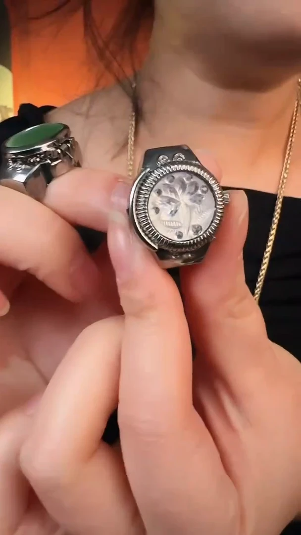 合金无合金无孤品不折腾白色戒指表表不退