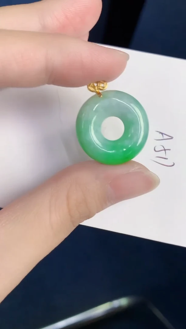 颈饰未镶嵌翡翠天然翡翠缅甸A货