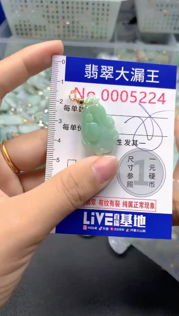 颈饰未镶嵌翡翠5224
