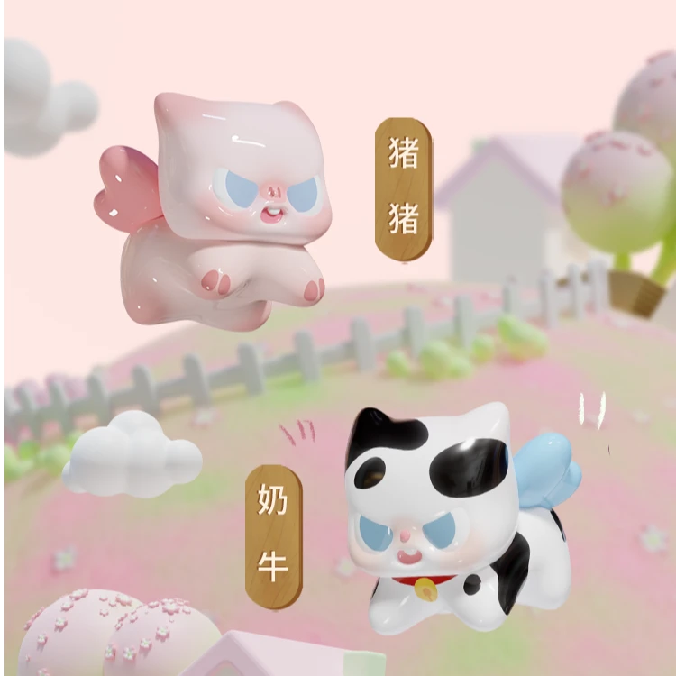 【拆盒】pitty三代萌兽出没系列萌粒盲盒