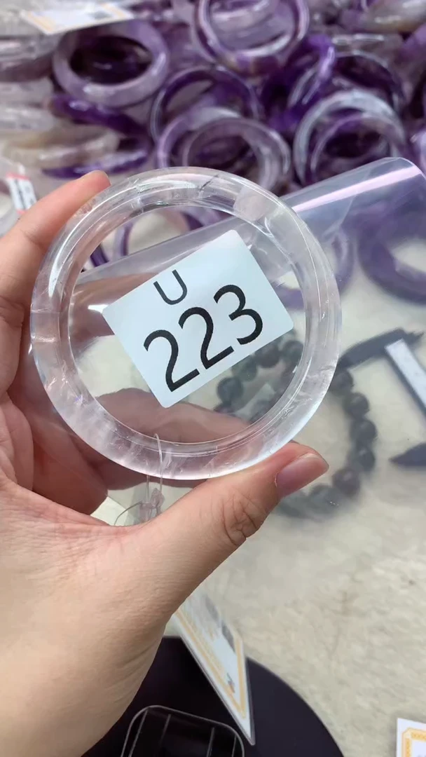 未镶嵌手镯水晶U223-59