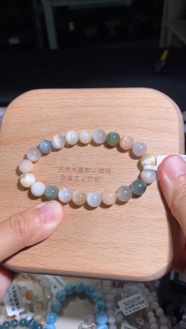水晶手链未镶嵌70号多样性发货一J 9+