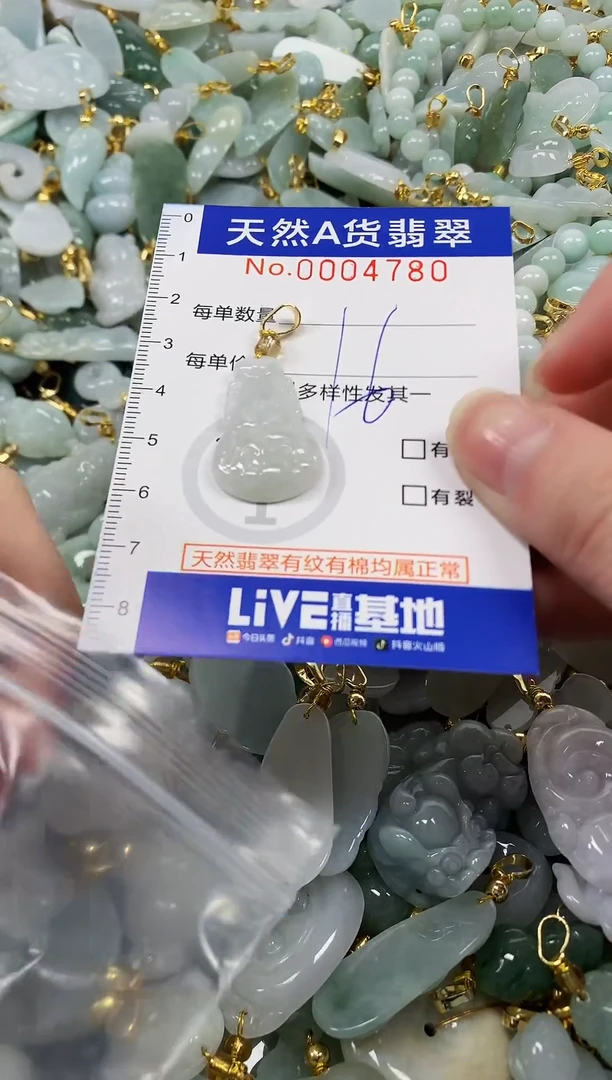 颈饰未镶嵌翡翠纯天然a货翡翠