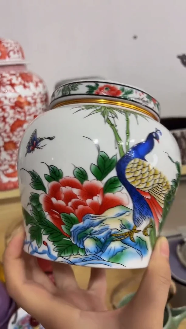 陶瓷茶具摆件旅行套组