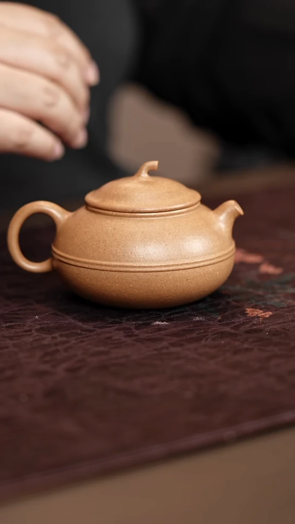 茶壶紫砂黄金段茄瓜紫砂壶