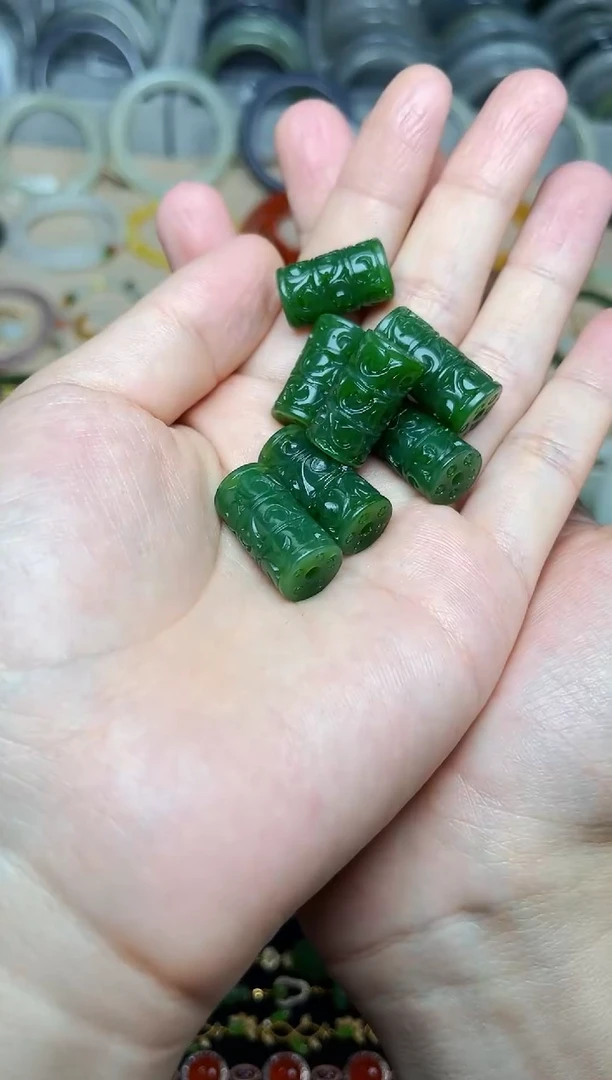 和田玉未镶嵌颈饰路路通多样性拍一发一06