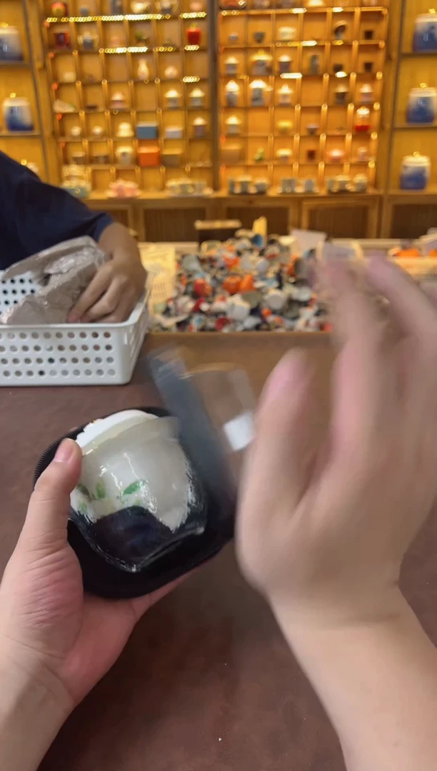 瓷片鸣盏茶具直播间啊