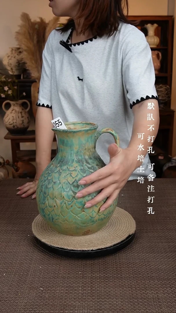 摆件055景德镇陶瓷花瓶